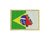 PATCH BANDEIRA DE MINAS BORDADO