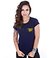 CAMISETA US NAVY SEALS FEMININA BABY LOOK AZUL MARINHO