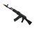 RIFLE DE AIRSOFT AKR 74M FULL METAL COM RECOIL KWA