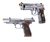 PISTOLA DE AIRSOFT M92 VIRUS PRATA GBB WE