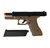 PISTOLA DE AIRSOFT GLOCK R17 TAN GREEN GÁS ARMY ARMAMENT