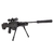 RIFLE DE AIRGUN 5,5MM NITRO PISTON + LUNETA 4X32 BLACK OPS