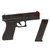 PISTOLA DE AIRSOFT VG GK-V307 SPRING 6MM VIGOR