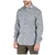 CAMISA SOCIAL ALPHA FLEX BLUBLD CHECK 5.11 TACTICAL