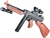 RIFLE DE AIRSOFT SPRING TOMMY GUN COM RED DOT E LANTERNA - AVENGERS VIGOR - comprar online