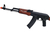 RIFLE AIRSOFT AK47 FULL METAL EM MADEIRA REAL - HTA na internet