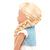 BD31055Z Muñeca Phoebe con cabello rubio ultralargo y extensible - tienda online