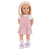Muñeca Naty con vestido enterito corto - 46 cms. - comprar online