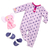 Muñeca Maria con pijama y peluche de elefante en internet