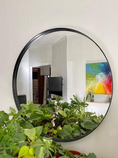 Espejo circular hierro 0.70cm - comprar online