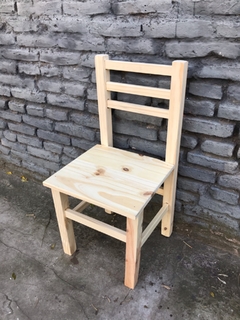 silla de pino