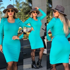 VESTIDO TIFFANY PRINCESA MANGA LONGA