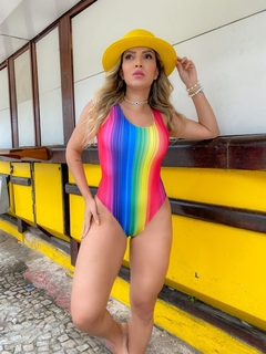 Body maiô ELASTICO Rainbow