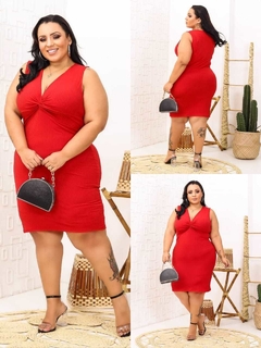 Imagem do VESTIDO VERMELHO NOZINHO PLUS