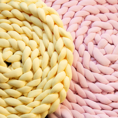 Alfombra Crochet redonda x 1 m² - tienda online