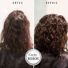 Um ano de Cachoterapia - Contém: 4 Curly 200ml, 1 Leave-in 500ml, 1 BBCream 120ml, 4 No Dryer, 1 Shampoo Anti resíduo.