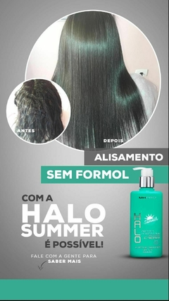 HALO SUMMER - Alisamento seguro sem formol - 500ml - Grupo MHPRO Cosméticos 