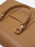 Bauhaus Notebook Caramelo com Ouro | Couro Legítimo - LOI Bags