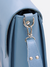 Bauhaus Notebook Azul com Prata | Couro Legítimo - comprar online