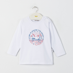 REMERA M/LARGA ROADTRIP BLANCA - comprar online