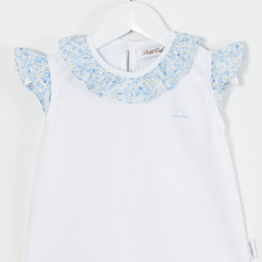 MUSCULOSA LIBERTY CELESTE - comprar online