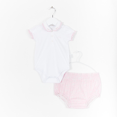 BODY M/CORTA CUELLO BB MARGARITA ROSA