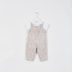 JARDINERO TRABITA P/LARGA LIBERTY ROSA BB - Petit Enfant Ropa de bebes