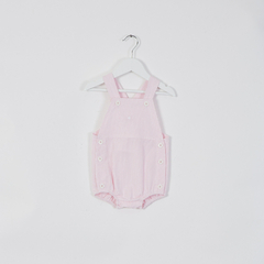 BOMBACHUDO VELCRO CLOQUE RAYADO ROSA - Petit Enfant Ropa de bebes