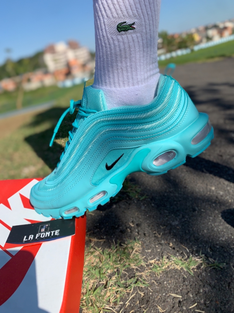 Tenis nike air max 97 sale verde agua
