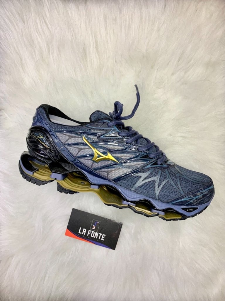 Mizuno Prophecy 7 Azul c/ Dourado Importado Vietnã