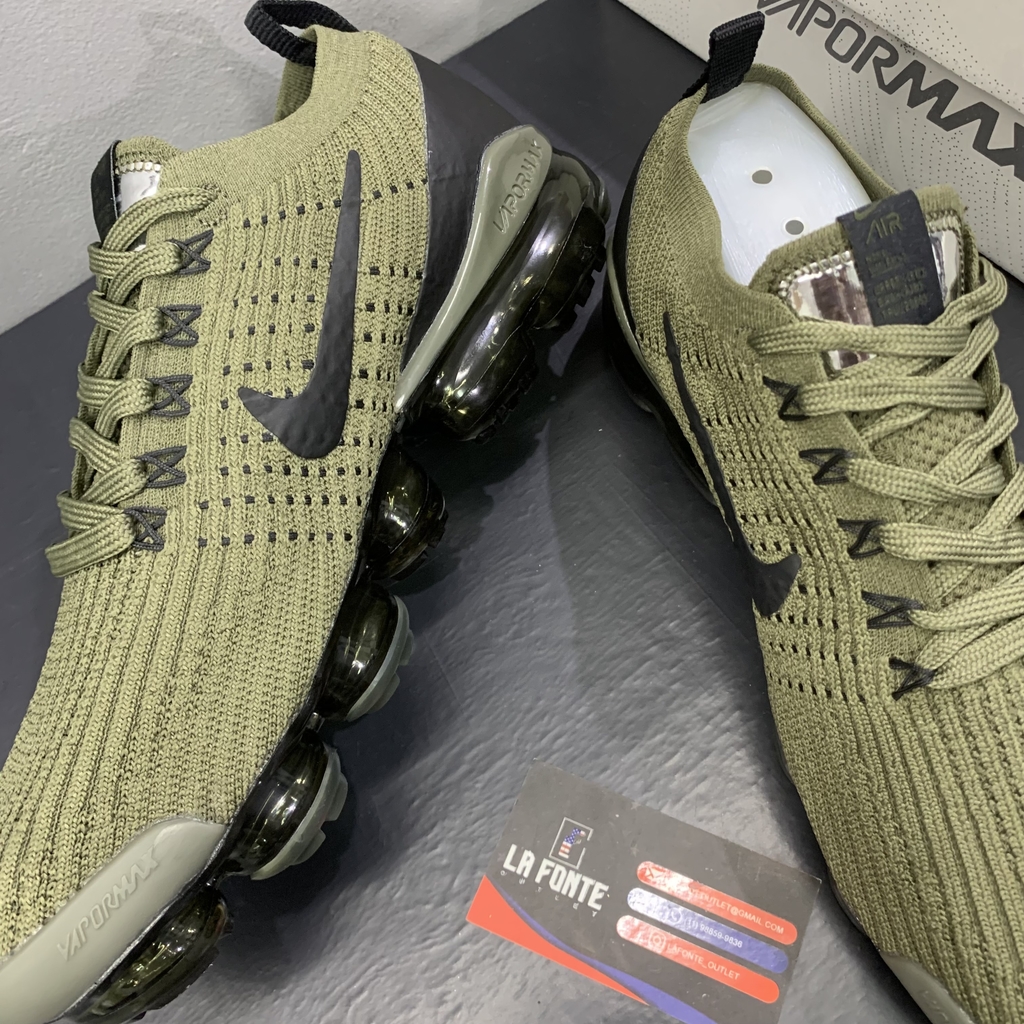 Nike Vapormax 3.0 Verde Militar Importado Vietnã!