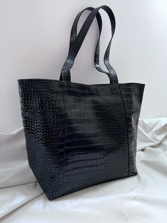 Tote Danna Negro Crocco