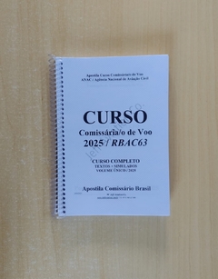 APOSTILA CURSO 2025 + CONTEÚDO TÉCNICO // RBAC63