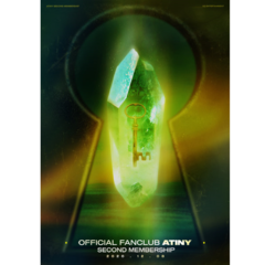 ATEEZ -  Official Fanclub 'ATINY' 2nd Recruitment (envio somente por EMS)