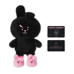 BT21 - Lucky COOKY [STANDING PLUSH DOLL] Black Edition - comprar online