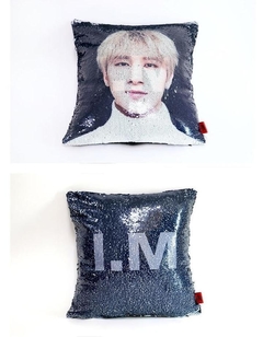 MONSTA X - 2019 World Tour [WE ARE HERE] Concert Official Goods: Glitter Cushion Cover