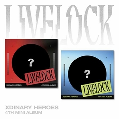 [OPÇÃO COM POB] Xdinary Heroes - Mini Album Vol.4 [Livelock] (Digipack Version)