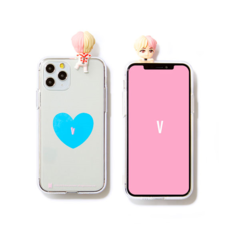 BTS - BTS Character Figure Jelly Case: Heart