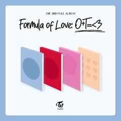 TWICE - Album Vol.3 [Formula of Love: O+T=<3] - comprar online