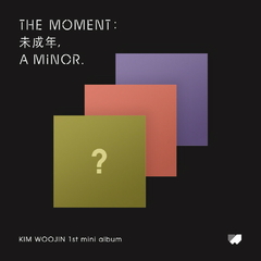 [VERSÃO AUTOGRAFADA] Kim Woojin - Mini Album Vol.1 [The moment : 未成年, a minor. ]