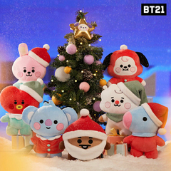 BT21 - BTS x Line Friends Collaboration: Baby Holiday Standing Doll