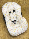 Capa Universal Para Bebê Conforto - Floral