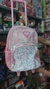 Mochila Carrito 17 happy glitter con lentejuelas