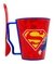 Taza con cuchara Superman Cresko