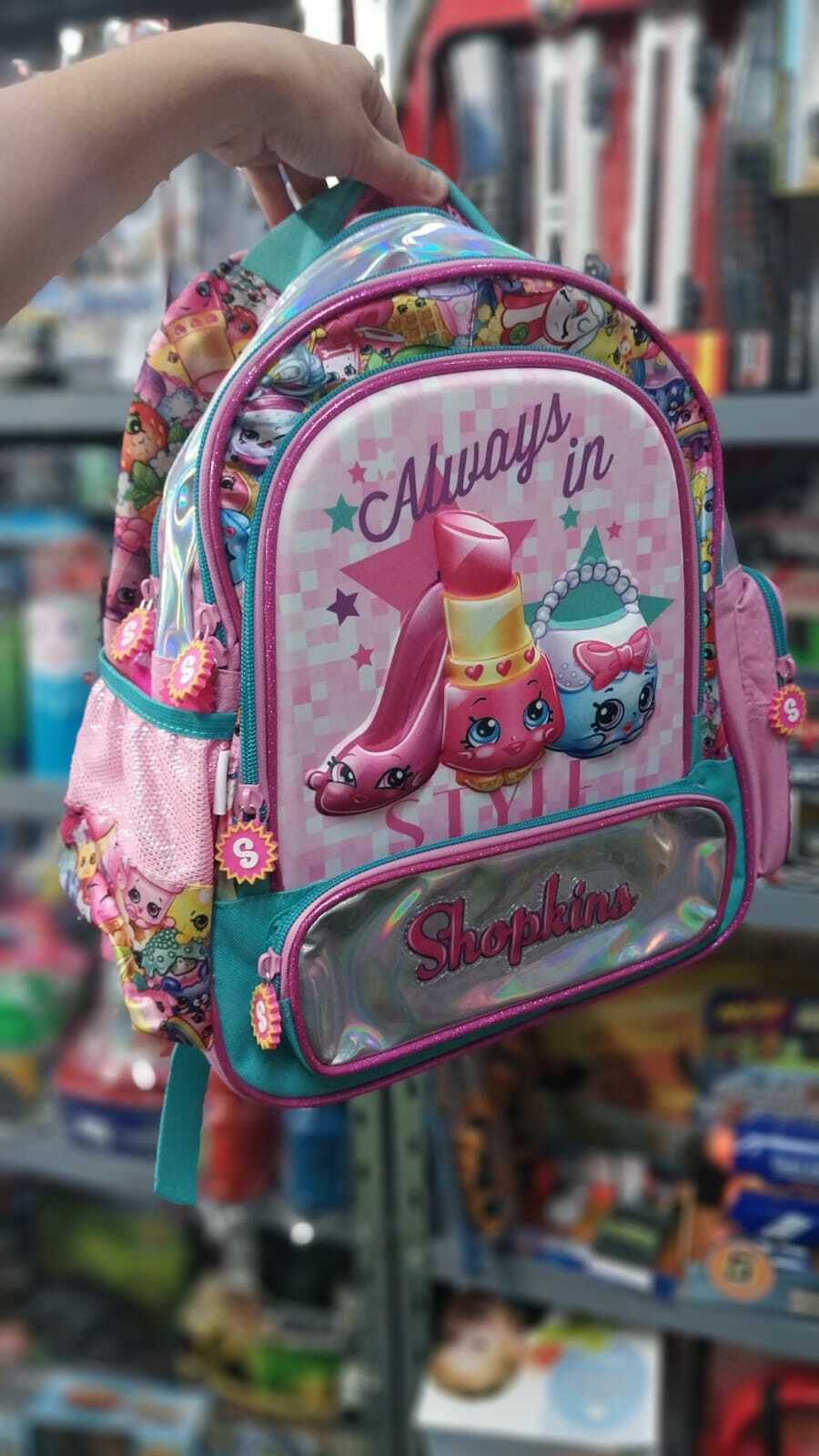 Mochila Shopkins Footy 14 Comprar en DUENDE ROJO