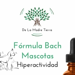 Hiperactividad / Ansiedad - Fórmula Flores Bach - Mascotas