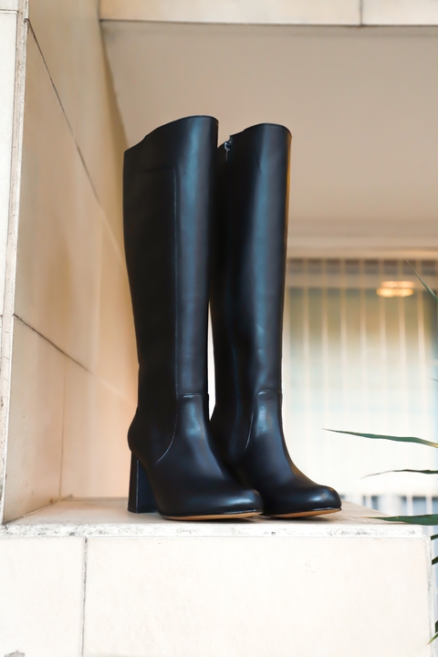 Botas PARIS negras lisas