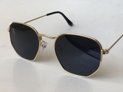 Óculos Space preto com dourado - comprar online