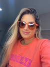 Óculos Miami laranja