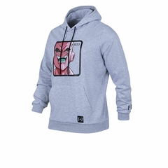 BUZO HOODIE CAPSLAB DBZ BUU2 GRIS